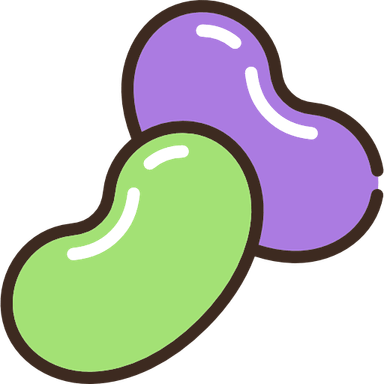 Jelly Bean PNG