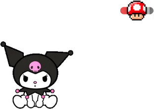 Kuromi Skull PNG
