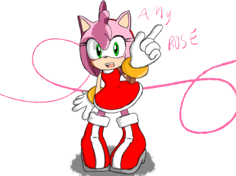Amy Sonic PNG