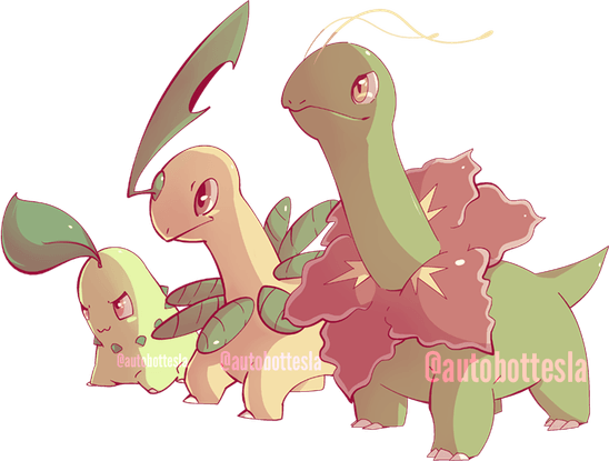 Meganium Pokemon PNG