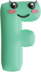 Alphabet Lore Letter F PNG