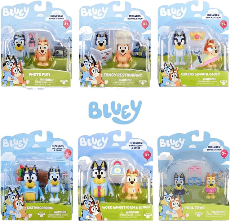 Bluey Friends PNG