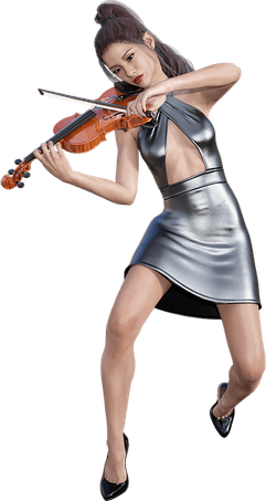 Violinist PNG