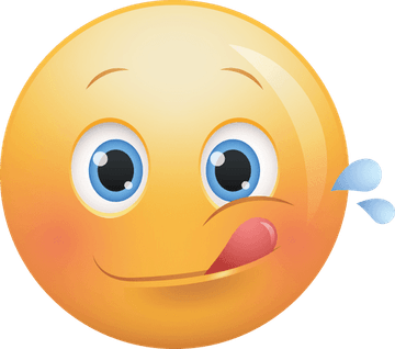 Licking Emoji PNG