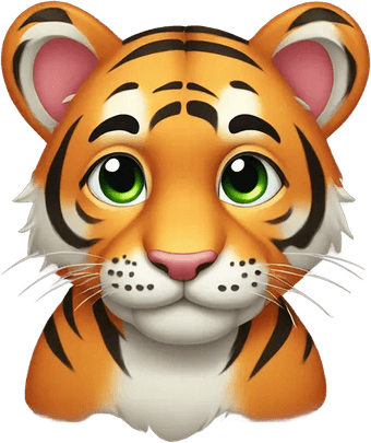 Tiger Emoji PNG