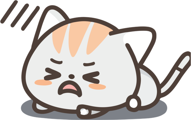 Stressed Cat PNG