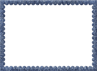 Denim Border PNG