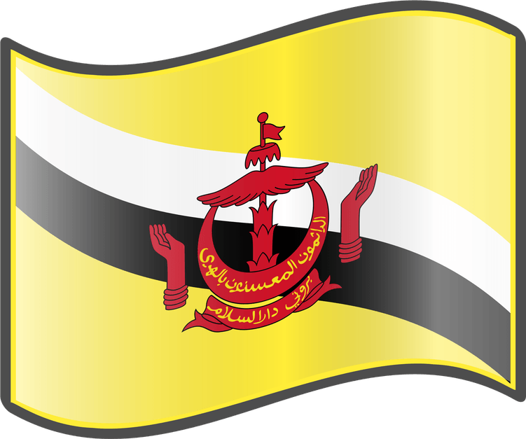 Brunei Flag PNG