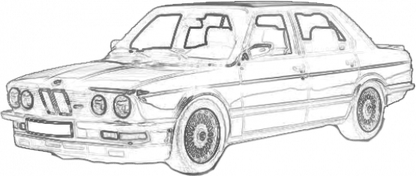 Bmw E28 PNG