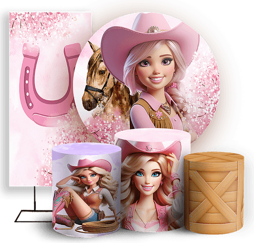 Cowgirl Barbie PNG