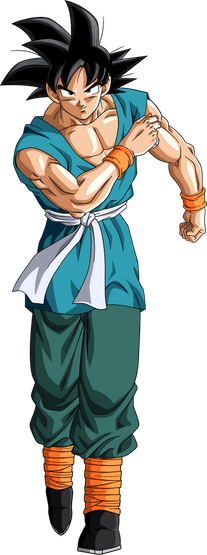 Universal Blue Goku PNG