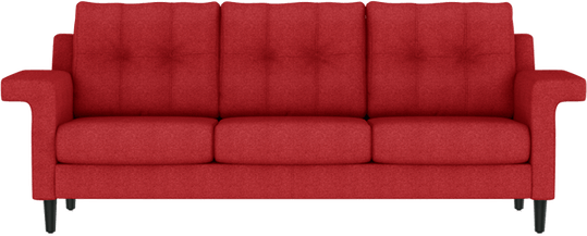 Armchair Red Modern PNG