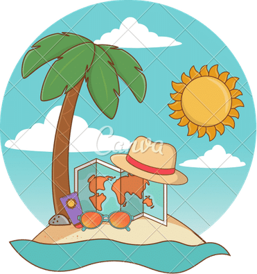 Beach Cartoon PNG