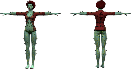 Poison Ivy Batman PNG