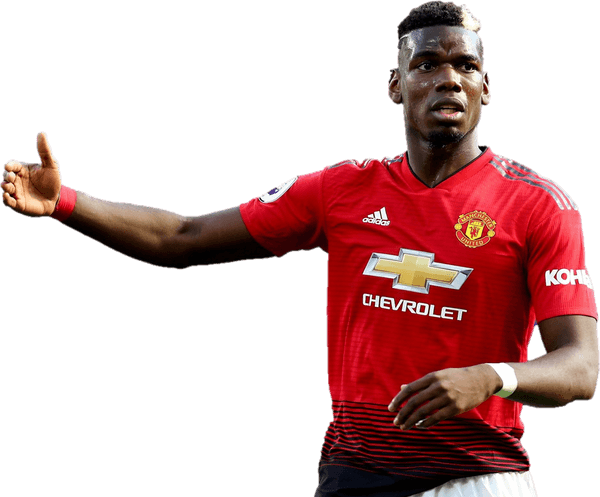 Paul Pogba Manchester United PNG