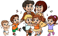 Big Family PNG