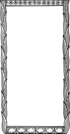 Page Border Black And White PNG