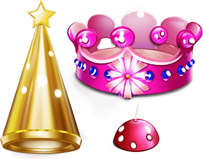 Princess Birthday Hat PNG
