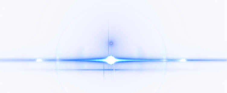 Blue Lens Flare PNG