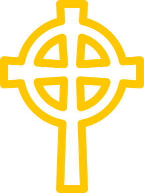 Yellow Cross PNG