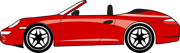Red Car Transparent PNG