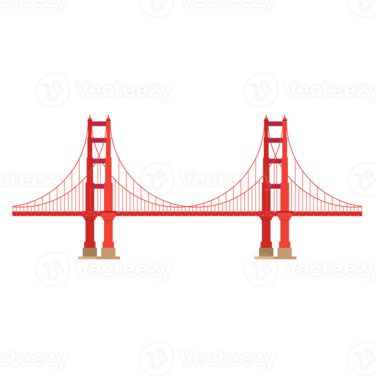 Golden Gate Bridge PNG
