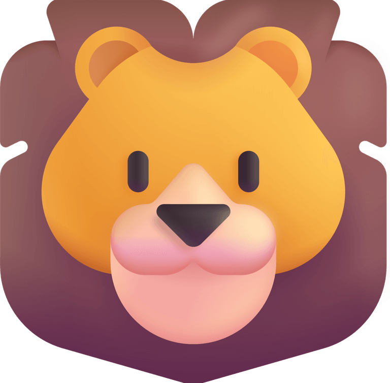 Lion Emoji PNG
