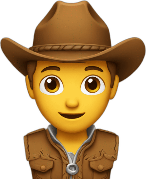 Cowboy Emoji PNG