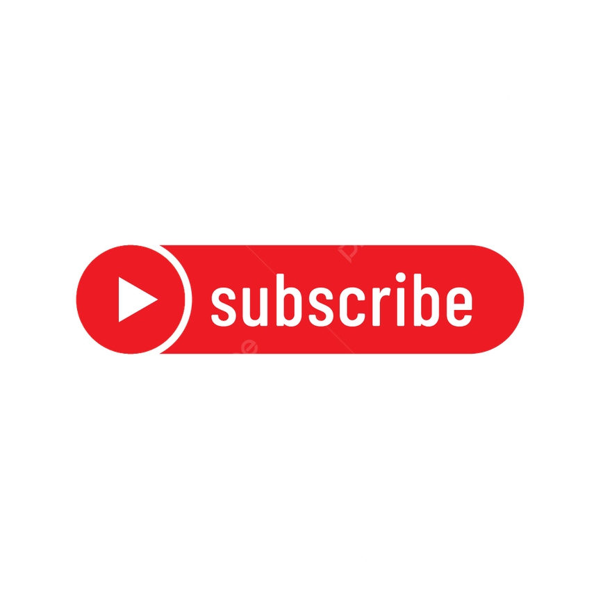 Youtube Subscribe Button PNG