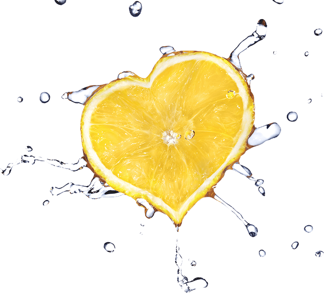 Fruit Water Splash PNG