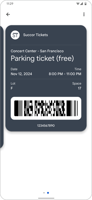 Ticket Barcode PNG