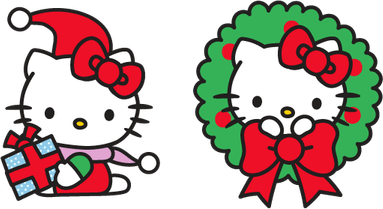 Hello Kitty Christmas PNG