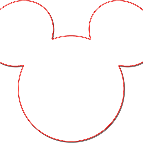 Mickey Mouse Ears PNG