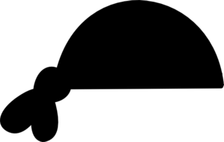 Black Bandana PNG