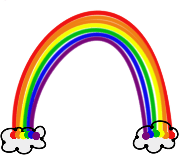 Rainbow Border PNG
