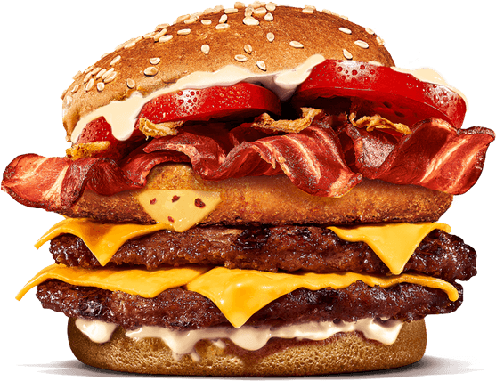 Double Burger PNG