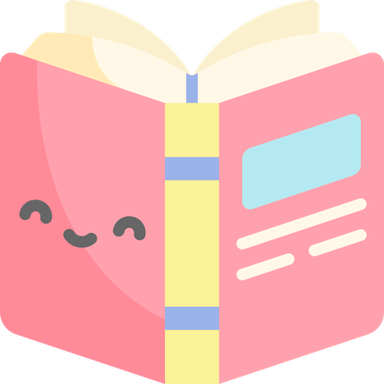 Cute Book PNG