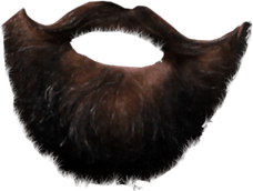 Black Beard PNG