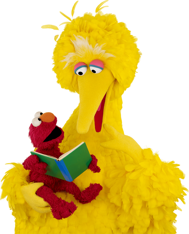 Sesame Street Big Bird PNG