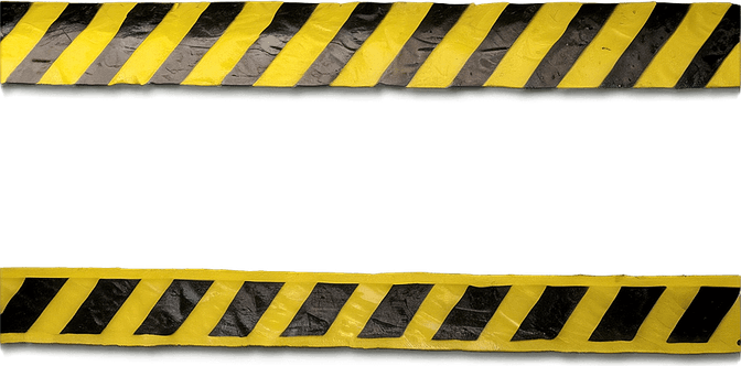 Caution Tape Border PNG