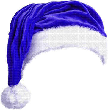 Blue Santa Hat PNG