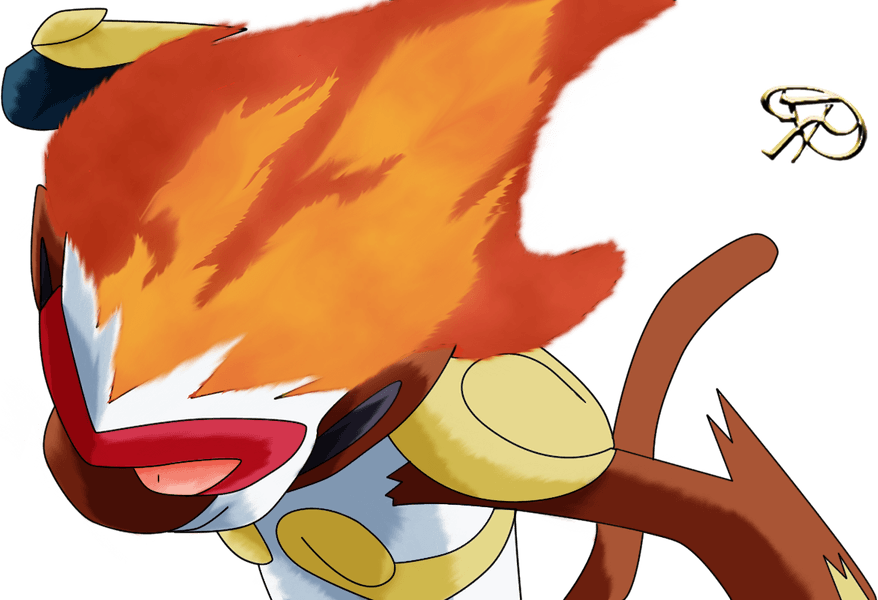 Monferno Pokemon PNG