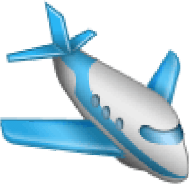 Plane Emoji PNG