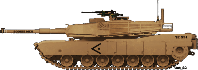 Abrams Tank PNG