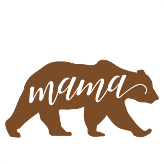 Mama Bear PNG
