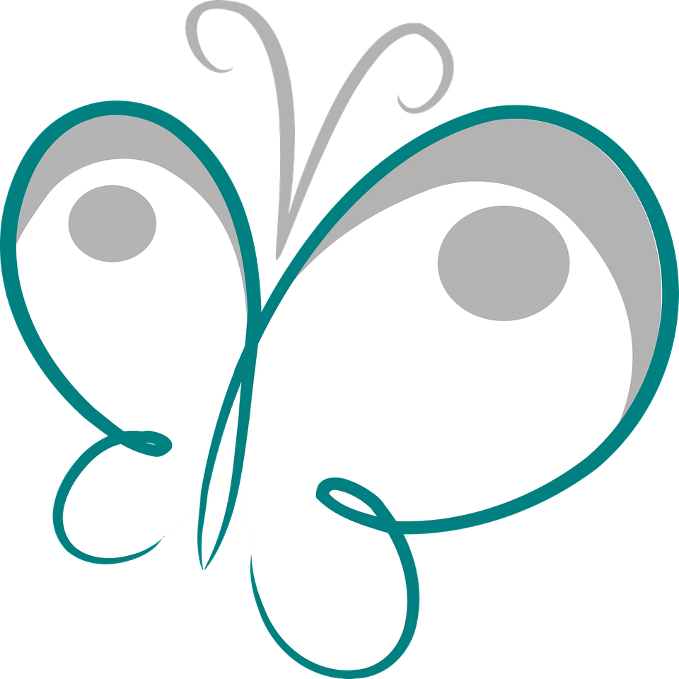 Butterfly Outline PNG