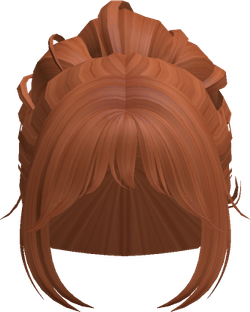Messy Bun PNG