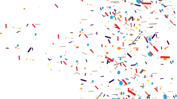 Explosion Confetti PNG