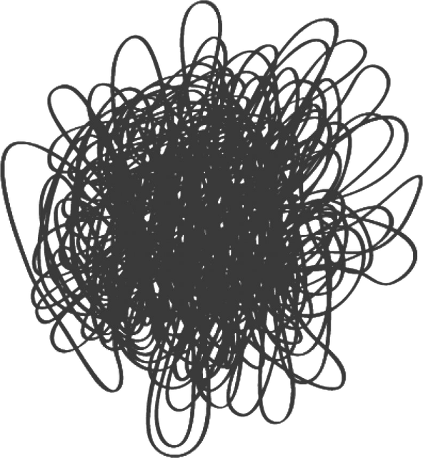 Black Scribble PNG