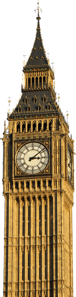 London Clock Tower PNG